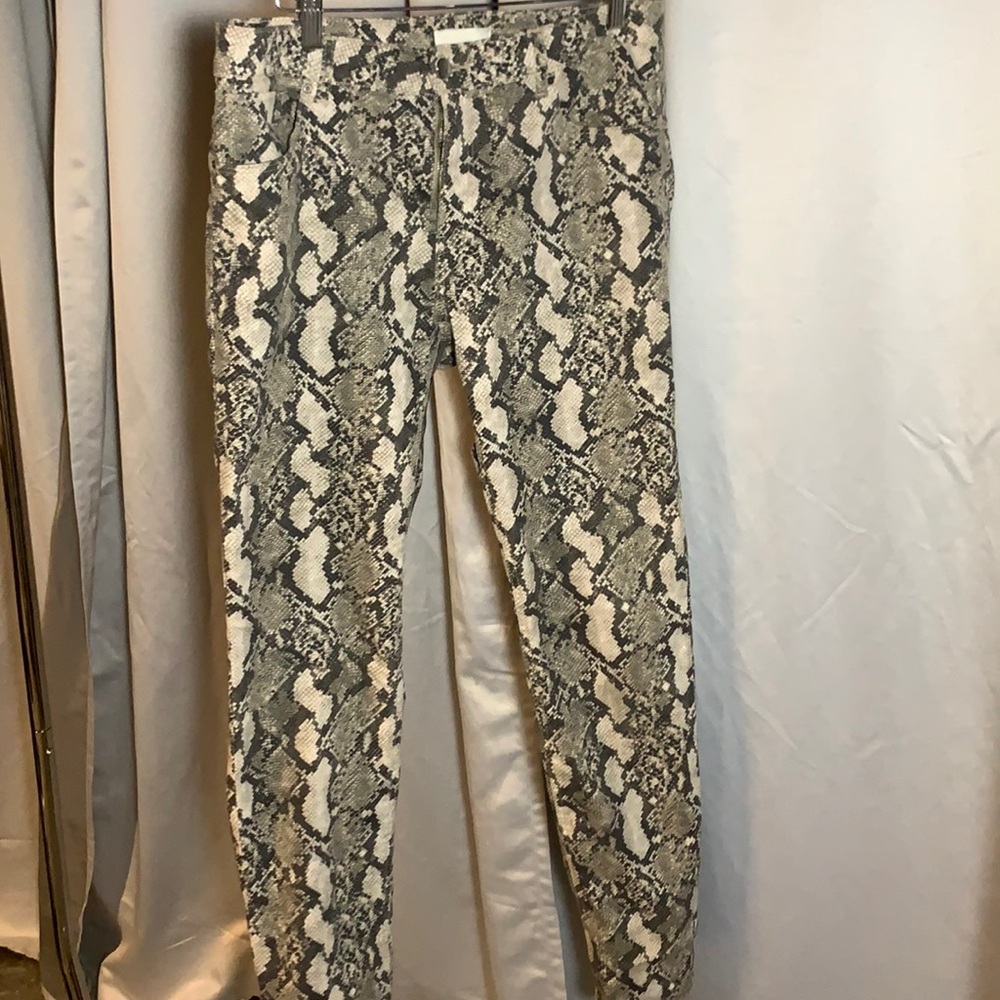 Snakeskin pants